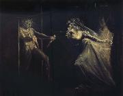 Henry Fuseli Lady Macbeth Seizing the Daggers Sweden oil painting artist